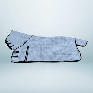 Combinaison de tapis de cheval en polycoton de meilleure qualité 260-280 GSM avec reliure rose élégante - Product Image 3