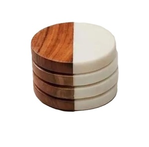 Amazing Design Marble Coaster Stone Coaster Wood Marble Coaster Stone and Coaster Tea Place Mats At very competitive Price - Product Image 5