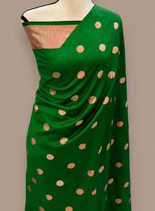 Sarees de brocado de seda pura de lujo con intrincados motivos tejidos en zari - Product Image 2