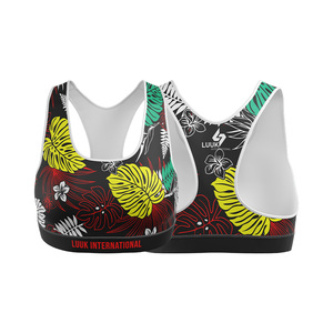 Sujetador Deportivo LUUK INTERNATIONAL para Mujer, Estilo Racerback, Estampado Geométrico, Transpirable, Soporte Medio, Ropa Deportiva - Product Image 6