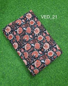 Tissu en coton tricoté imprimé à la main au mètre, doux et léger, pour robes et couture pour femmes et filles, au prix d'usine - Product Image 2