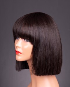 Closure Frontal <b>Bob</b> <b>Wig</b> 100% Virgin Remy Human Hair Extension Straight Transparent for Lace 180% Density - Product Image 6