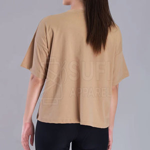 Sustainable Eco-Friendly 100% Cotton Casual Plus Size Women Oversize T-Shirts-Durable Quick Dry Breathable Everyday <b>Wardrobe</b> - Product Image 4