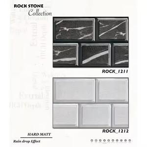 Handmade 300x450mm White Bricks Stone Wall Tiles 30x45cm 12x18 Matte Indian Exterior Ceramic for Home <b>Elevation</b> Bathroom - Product Image 6