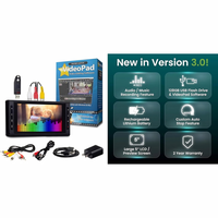 Convertitore Video2Digital 3.0 Terza Generazione - Schermo LCD da 5 Pollici - Registra Video e Audio da VCR VHS a MP4 Digitale