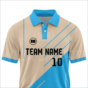 Wida Sports Cricket Shirt Custom Team Jersey Sublimation Print Breathable Lightweight 100% Polyester Eco-Friendly Uniform - Product Image 4