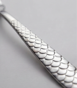 Ensemble de couverts en acier inoxydable poli miroir, finition diamant, idéal pour les dîners de luxe, les mariages, les fêtes et les restaurants. - Product Image 2