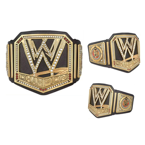 Ceinture de championnat personnalisée en cuir lourd, design tendance, OEM, avec logo personnalisé pour les vainqueurs de lutte et de boxe - Product Image 1