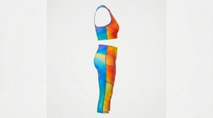 Conjuntos de Yoga para Mujer al por Mayor, Personalizables, Transpirables, de Color Liso, de 2 Piezas, Tallas Grandes, con Cintura Elástica y Cierre, Logotipo Personalizado, ¡Venta Caliente! - Product Image 4