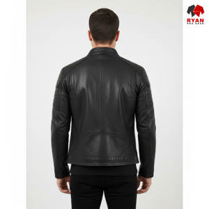 Veste en cuir respirante pour homme, design personnalisé Ryan Pro Gear, impression de logo sur mesure - Product Image 5