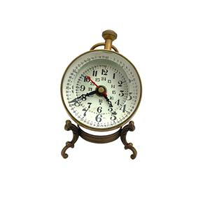 CL10 <b>Desk</b> & Table <b>Clock</b> with Lens and Compass Sticker Unique Design for Office or Home Use - Product Image 1