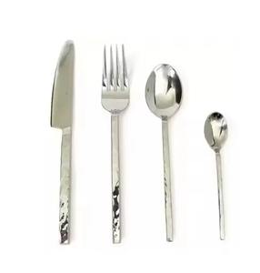 Ensemble de couverts de luxe faits à la main en acier inoxydable écologique pour les fêtes – Construction de qualité supérieure pour une utilisation quotidienne fiable - Product Image 2