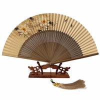 Support universel pliable en bois massif peint, écologique, pour éventail chinois et couteau, modèle HONY 250618, facile à assembler