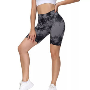Shorts Deportivos de Cintura Alta para Mujer, Efecto Levanta Glúteos, para Yoga y Gimnasio, Spandex/Nylon, Elásticos en 4 Direcciones, Venta al Por Mayor, Económicos - Product Image 3