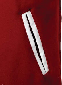 Chaqueta de invierno estilo varsity para hombre, para uso casual y deportivo, con forro grueso y acabado elegante para un estilo sencillo. - Product Image 6