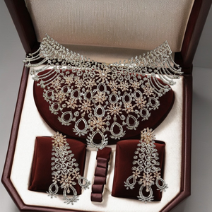 ชุดสร้อยคอเพชรประดับด้วยเม็ดสีขาว/สีโรสโกลด์ขนาด14K ทรงกลมตัดสวย IGI ได้รับการรับรองสำหรับการออกแบบ studding และ Choker - Product Image 4