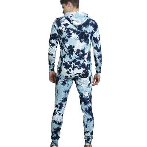 Conjunto Deportivo Ligero de Lujo con Estampado Tie-Dye, de Secado Rápido, con Logotipo Personalizado, Ropa Urbana para Hombre - Product Image 3