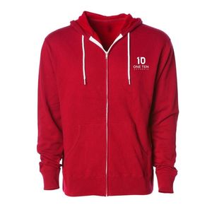 Unisex Lightweight Full <b>Zip</b> <b>Hooded</b> Sweatshirt Soft Comfortable Hoodie with Durable Stitching for Custom Apparel and Promotional - Product Image 1