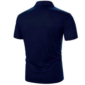 Polo personnalisé pour homme, polo décontracté en coton, coupe ajustée, respirant, polo de golf pour homme - Product Image 6