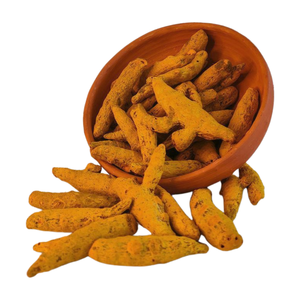 Cúrcuma Longa Doble Pulida, de Raíz Larga, Color Amarillo Naranja Brillante, Superficie Lisa y Brillante, para Procesamiento de Alimentos - Product Image 4