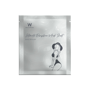 Masque en feuille en forme de T pour la zone du bikini en fibre verte OEM 100% apaisant, raffermissant et éclaircissant après le soin à la cire - Product Image 4