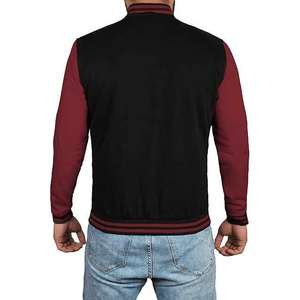 Blousons universitaires en laine pour hommes, chauds et épais, respirants, style Letterman, pour l'hiver – Vente en gros - Product Image 3