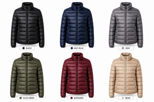 Custom Lightweight Puffer <b>Jacket</b> for Men & <b>Women</b> <b>Packable</b> Quilted Winter <b>Jacket</b> OEM ODM Private Label - Product Image 6