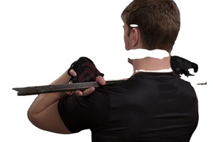 Great Pull Ups Cross Training Guantes de levantamiento de pesas Correa de muñeca ajustable Protección completa de La Palma Agarre adicional Muñequeras integradas - Product Image 3