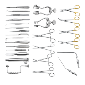 Juego de Ventriculografía de 25 Piezas, Kit de Instrumentos Neuroquirúrgicos de Acero Inoxidable, Instrumentos para Cirugía Ventricular, Quirófano de Hospital - Product Image 1