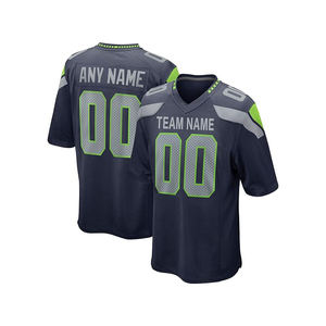 Camiseta de Fútbol Americano para Hombre, Naranja y Negra, 100% Algodón, Malla, Cuello Alto, Manga Corta, Correa Ajustable, Talla Grande, Nombre del Equipo Personalizado - Product Image 1