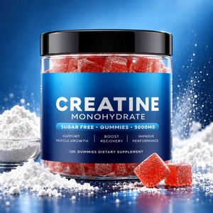 Gomitas de Creatina Monohidrato Personalizadas de Marca Privada OEM ODM, 5000 mg, Sin Azúcar, 120 Unidades, Suplemento Deportivo - Product Image 1