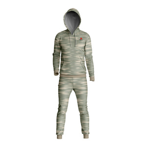Traje con Capucha Personalizado al por Mayor, Ligero, de Forro Polar Térmico, para Deportes de Aventura y Camping, Suministro Directo de Fábrica - Product Image 1