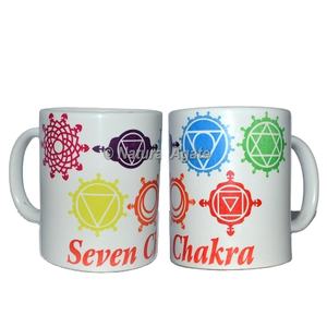 Taza con Diseño Sagrado de Chakras en Venta - Product Image 4