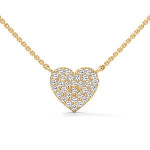 Collar Minimalista de Oro con Colgante Solitario de Diamante Creado en Laboratorio, Joyería Fina, Estilo Femenino y Colección de Regalos - Product Image 1