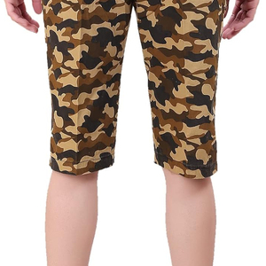 Wholesale Men's Street Wear Casual 100% Cotton Mid Rise Breathable Quick Dry Windproof Cargo Shorts - Product Image 6