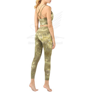 2026 New Design Professional Women <b>Yoga</b> <b>Set</b> Solid Front Eco-Friendly Breathable 2 Piece <b>Set</b> Wholesale High Quality - Product Image 4