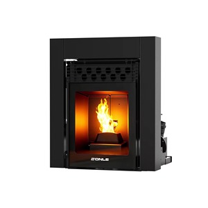 Poêle à granulés de bois moderne autoportant, haute efficacité thermique, faibles émissions de carbone pour le chauffage intérieur en hiver - Product Image 6
