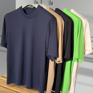 T-shirts pour hommes de haute qualité, styles basiques, design personnalisé, manches courtes, 100% coton, prix de gros - Product Image 1