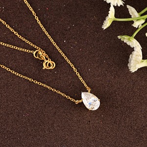 Customize Open Heart Diamond Pendant <b>Necklace</b> 0.42 CTW Sterling Silver Jewelry Romantic Anniversary Gift for Women & Girls - Product Image 1