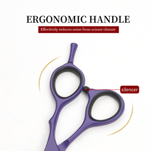 Tijeras Profesionales de Acero Inoxidable para Salón, Tijeras Rosas para Cortar Cabello en Casa, Tijeras de Entresacar para Barbero, Herramienta de Estilismo - Product Image 5