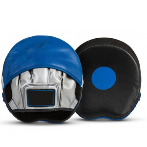 Fournisseur en gros de Focus Mitts, équipement de fitness pour salles de sport d'arts martiaux, coussinets de protection en cuir/PU pour la boxe, couleurs et tailles personnalisables - Product Image 3