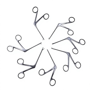 Ensemble de 7 micro-pinces manuelles en acier inoxydable pour tympanoplastie, instruments chirurgicaux pour la chirurgie générale, certifiées CE - Product Image 4