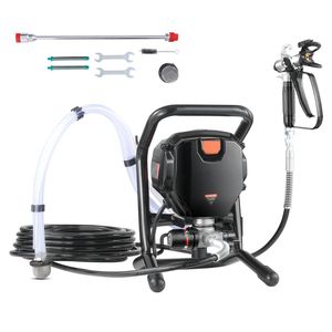 Spruzzatore di Vernice Elettrico Airless Efficiente 3000PSI 750W con Supporto per Pittura di Interni, Esterni, Mobili e Recinzioni - Product Image 6