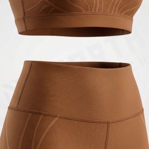 Customize Sublimation Printed <b>Slimming</b> Quality Fitness Yoga Set Women <b>Leggings</b> Gym Activewear Workout Sports Apparels - Product Image 5