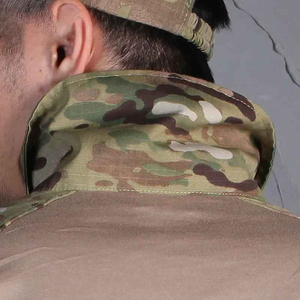 Conjunto de Uniforme Táctico para Hombre, Camiseta de Manga Larga de Lona y Pantalones Cargo para Exteriores con Camuflaje para Caza - Product Image 2