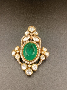 Amaira Jewels - Juego de Colgantes Clásicos Chapados en Oro sobre Base de Plata Vintage, con Forma de Pájaro, Amuleto Solitario, Joyería Hecha a Mano para Mujer, para Boda - Product Image 6