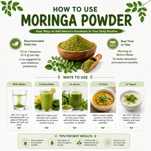 Poudre de Moringa de Qualité Alimentaire en Gros 100g Extrait Pur d'Herbes Poudre Verte Poudre de Feuilles de Moringa Emballage Sous Vide en Vrac - Product Image 4