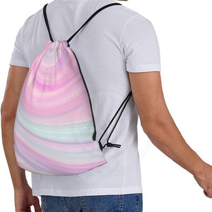 Sacs à cordon légers personnalisés avec contraste de couleurs, service OEM, vente en gros, meilleurs sacs à cordon design - Product Image 2