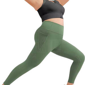 Nouveau design, qualité supérieure, pantalon mi-long pour femmes, leggings de yoga, séchage rapide, respirant, taille élastique, 100% coton, sans couture - Product Image 6