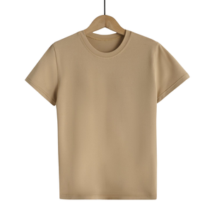 Camiseta Lisa de Manga Corta Oversize de Algodón 100% de Alto Gramaje con Hombro Caído para Hombre, Tallas Grandes, Venta al por Mayor de Fabricante OEM - Product Image 5